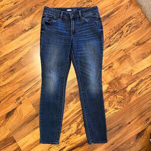 Womens Old Navy Pop Icon Skinny Mid-Rise Jeans Size 4 Court